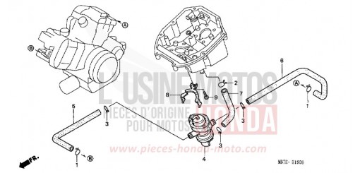 SOUPAPE D'AIR XL1000V2 de 2002